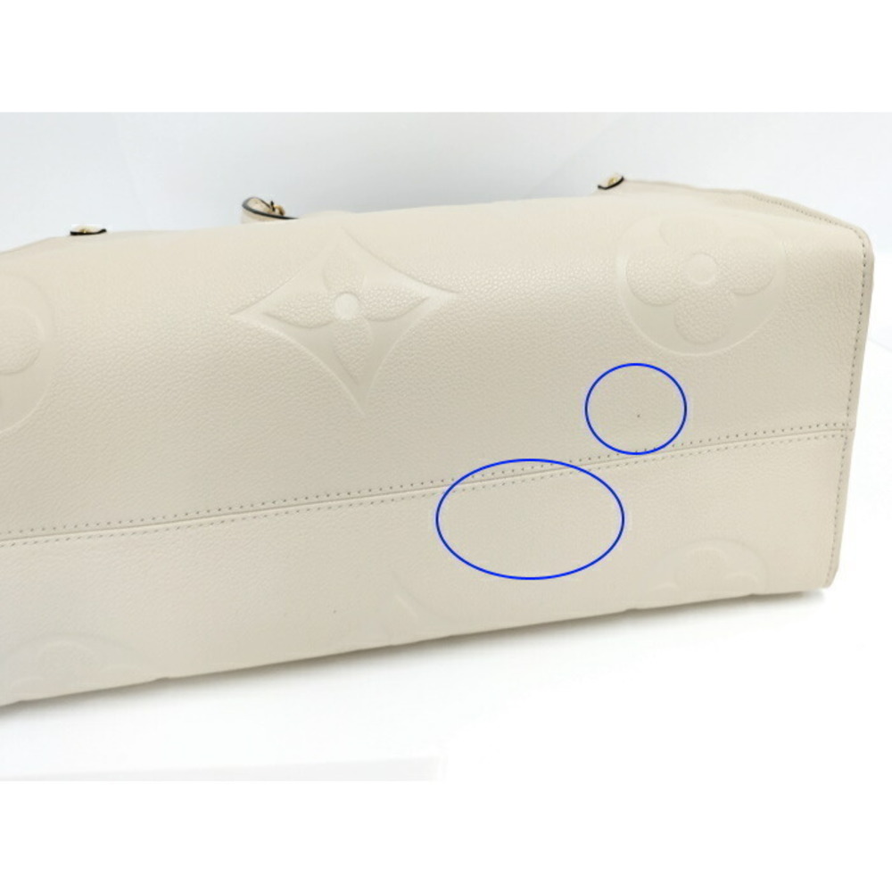 Louis Vuitton Onthego Empreinte Shoulder Bag Beige - Picture 8 of 10